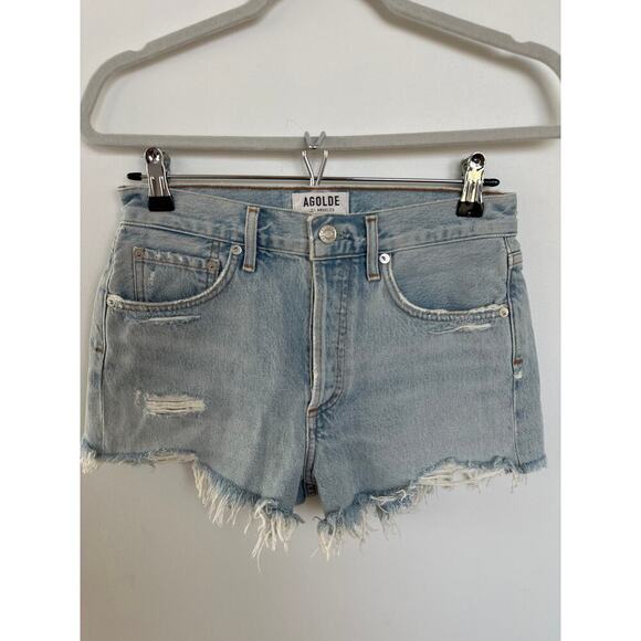 AGOLDE Parker Vintage Cut Off Short, Size 24, NWOT - Picture 1 of 6